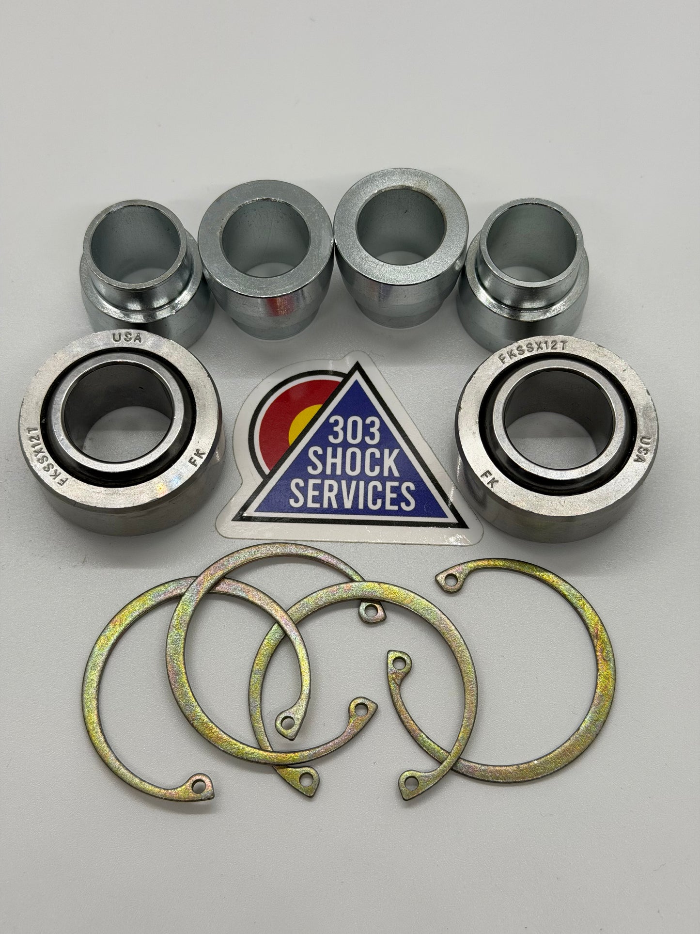 Tundra FKSSX12T 2.5 Coilover Lower Mount Replacement Bearing Kit image 0