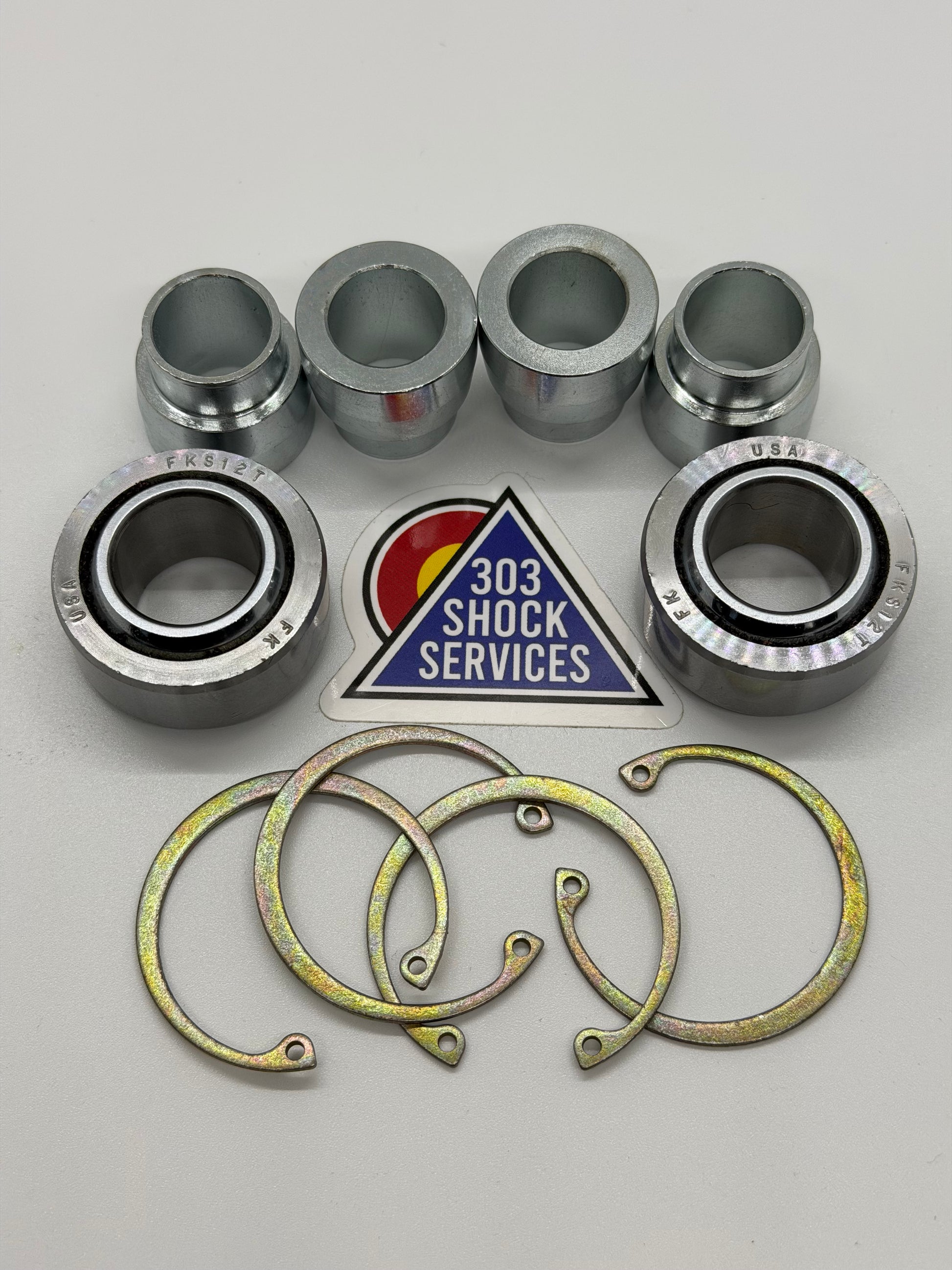 Tundra FKS12T 2.5 Coilover Lower Mount Replacement Bearing Kit – 303Shocks
