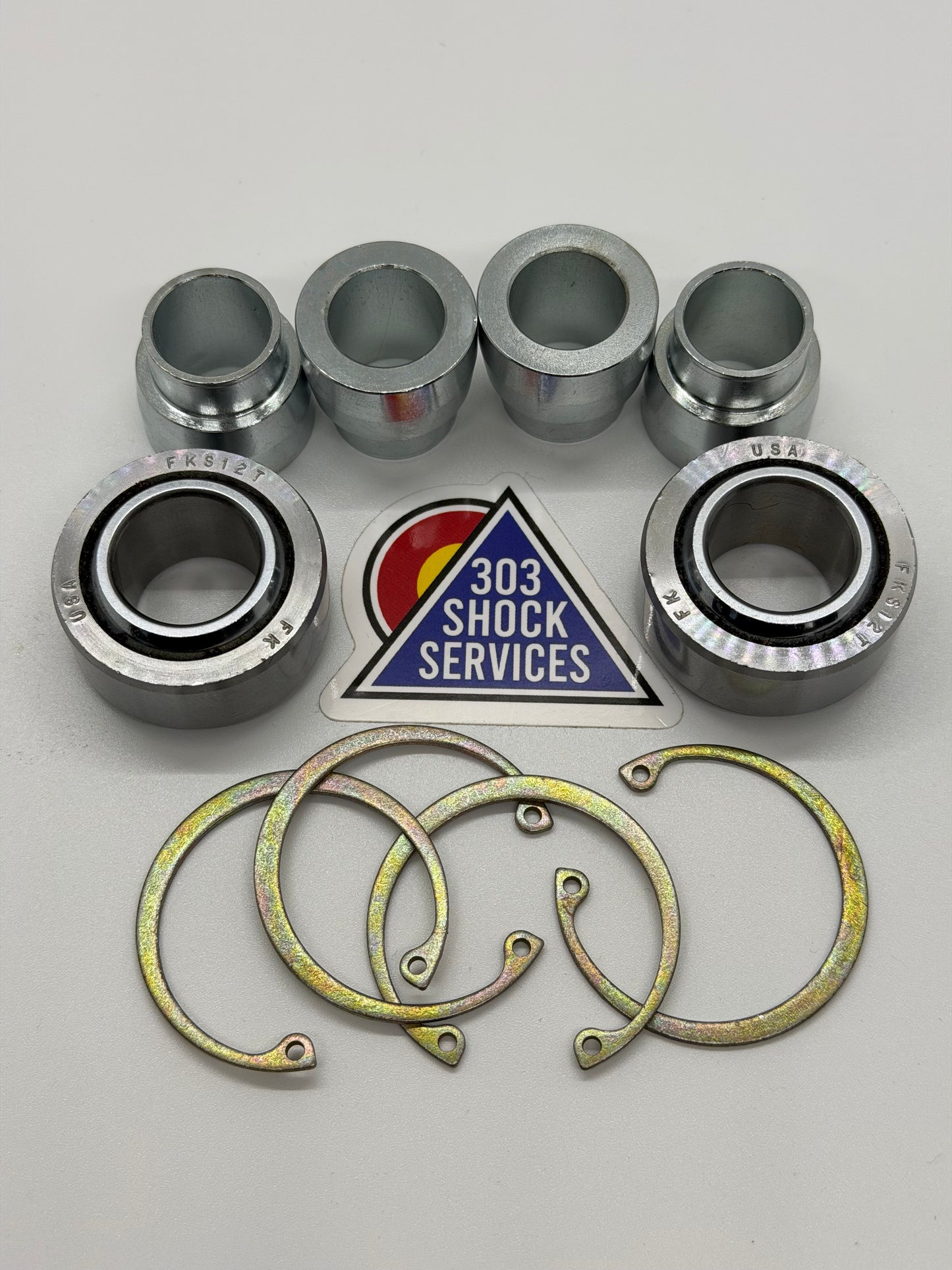 Tundra FKS12T 2.5 Coilover Lower Mount Replacement Bearing Kit image 0