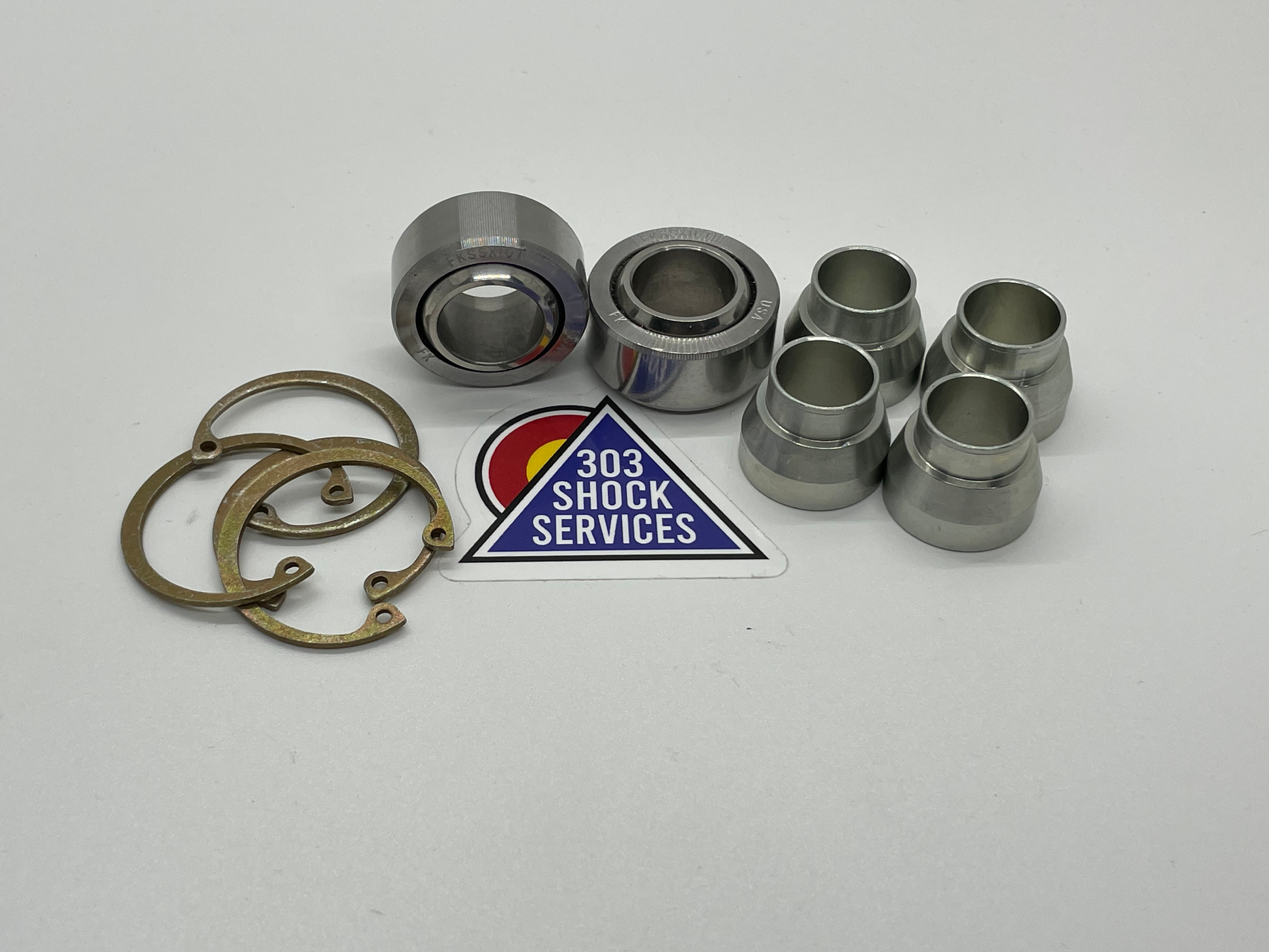 FKSSX10T 2.5 Coilover Lower Mount Replacement Bearing Kit image 1